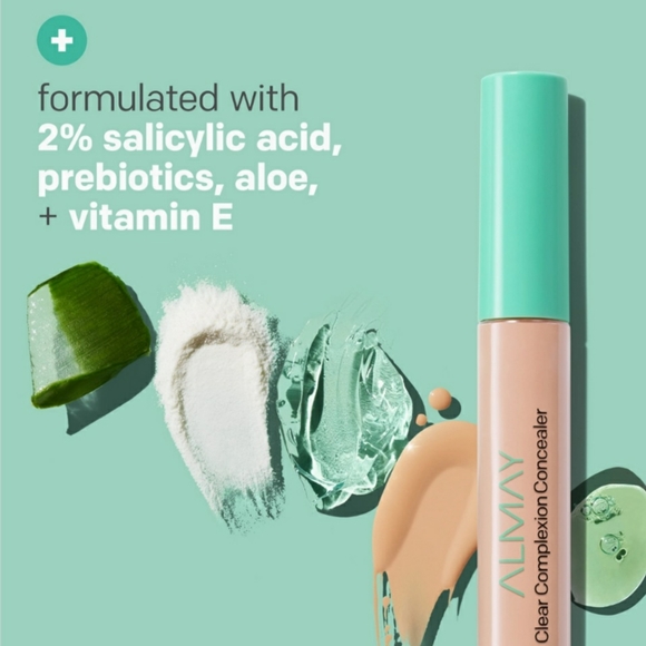 Almay Clear Complexion Concealer Treatment Makeup, 400 MEDIUM DEEP(2 pack) - Picture 5 of 8